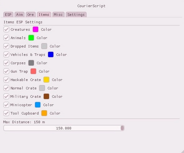 CourierScript Full — Rust screenshot 1